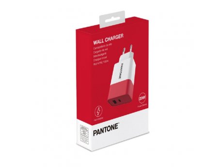 Pantone Kućni punjač 20W u CRVENOJ boji