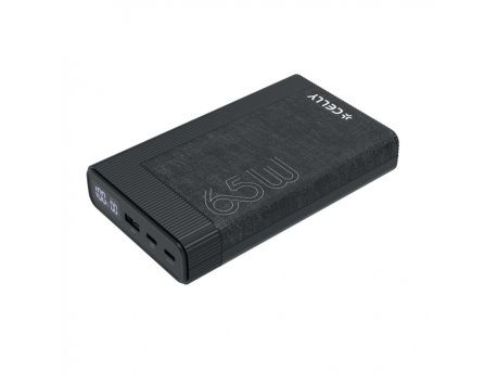 CELLY 20000 mAh 65W EVO PBPD65W20EVOBK Power Bank