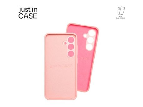 JUST IN CASE Paket maski za telefon Samsung 2u1 S24 PINK