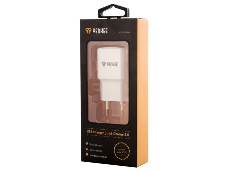 YENKEE YAC 2023WH Quick Charge 3.0 18W Adapter