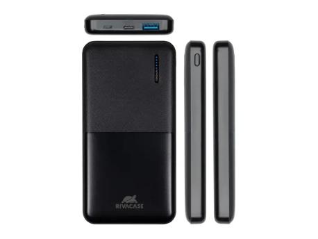 RIVACASE Powerbank VA2531 10000 mAh crni, fast charger 18W