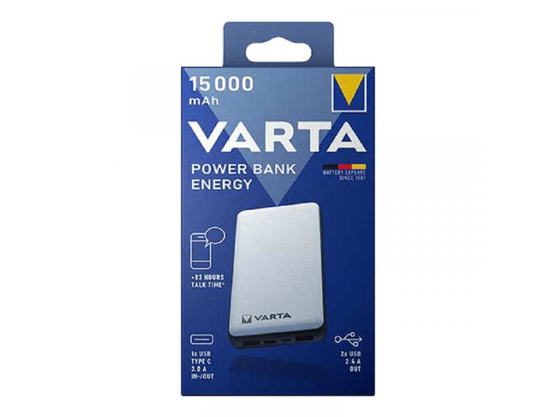 VARTA Power bank Energy 15000mAh (Bela) cena