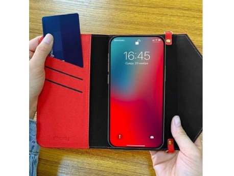 CELLY Athena  Univerzalna torbica za mobilni telefon u crvenoj boji cena