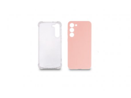 JUST IN CASE Silikon 2in1 za Samsung S23+ PROVIDNA+PUDER-ROZE cena