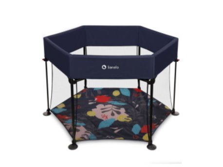 LIONELO Ogradica za bebe Roel - Navy Blue