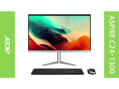 ACER All-in-one, Aspire C24-1300 Full HD, AMD Ryzen 5 7520U, 16GB, 1TB SSD, Win 11 Home (DQ.BL0EX.003)