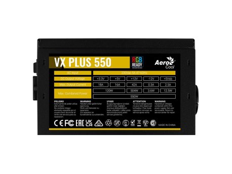 Aerocool VX Plus 550 RGB Napajanje