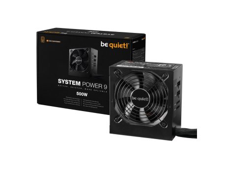 BE QUIET System Power 9 CM 500W BN301 napajanje