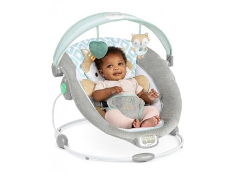 Ingenuity Ležaljka za bebe InLighten Bouncer - Fox Kitt SKU13106