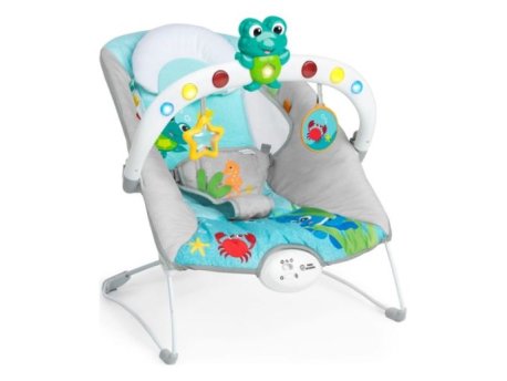 KIDS II Baby einstein muzička ležaljka KICK TO IT NEPTUNE™ 0-6M (MAX 9KG)