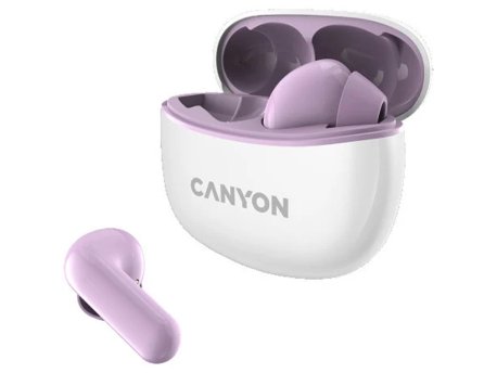 CANYON Slušalice TWS-5 ljubičaste