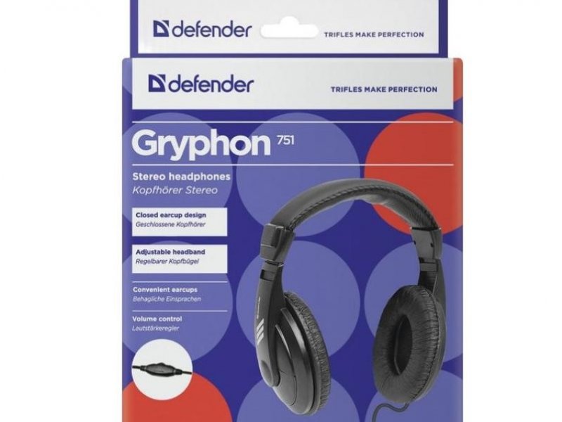 OSTALI Slušalice Defender Gryphon 751, crne cena