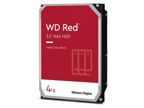WESTERN DIGITAL Red Plus, 4TB, SATA III, 256Mb, 5400rpm, IntelliPower (WD40EFPX)