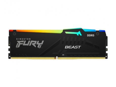 KINGSTON DIMM DDR5 32GB 6000MT/s KF560C40BBA-32 Fury Beast RGB XMP