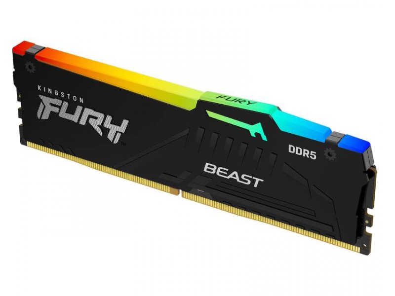 KINGSTON DIMM DDR5 32GB 6000MT/s FURY Beast RGB EXPO (KF560C36BBEA-32) cena