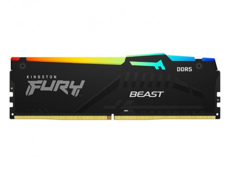 KINGSTON DIMM DDR5 32GB 6000MT/s FURY Beast RGB EXPO (KF560C36BBEA-32) cena