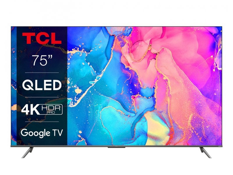 TCL 75C635/QLED/75  /4K HDR/60Hz/GoogleTV/crna cena