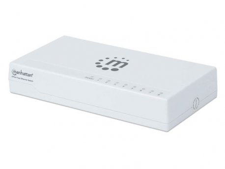 MANHATTAN INT MH 8-Port Fast Ethernet Switch, Plastic cena