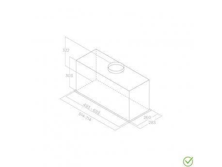 ELICA Aspirator LANE IX/A/72