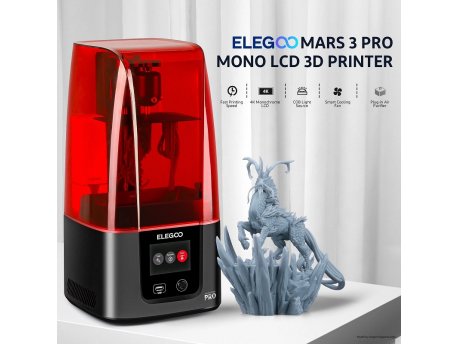 ELEGOO Mars 3 Pro 3D Printer 4K