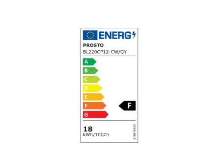 PROSTO LED spoljna svetiljka 18W BL220CP12-CW/GY