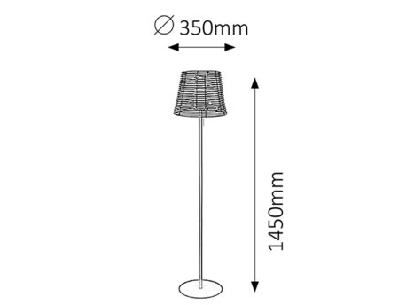 RABALUX Knoxville 8650 podna svetiljka