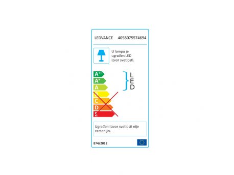 LEDVANCE LED reflektor 10W dnevno svetlo, bela, aluminijum kućište cena