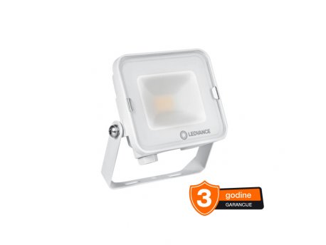 LEDVANCE LED reflektor 10W dnevno svetlo, bela, aluminijum kućište cena