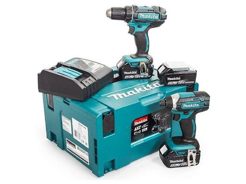 MAKITA Set alata DLX2127TJ1, Makita DDF482 + Makita DTD152