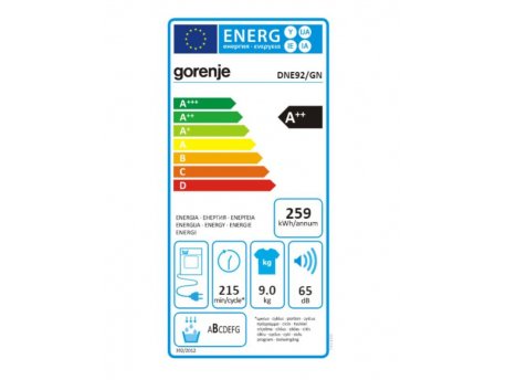 GORENJE Mašina za sušenje veša Dne92/gn