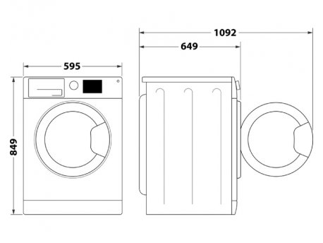 WHIRLPOOL FFT M11 82 EE mašina za sušenje -toplotna pumpa