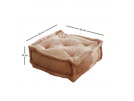 Atelier del Sofa Podni jastuk Biskuvi Fitilli Camel