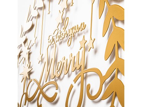 WALLXPERT Zidna dekoracija XMASGOLD 010