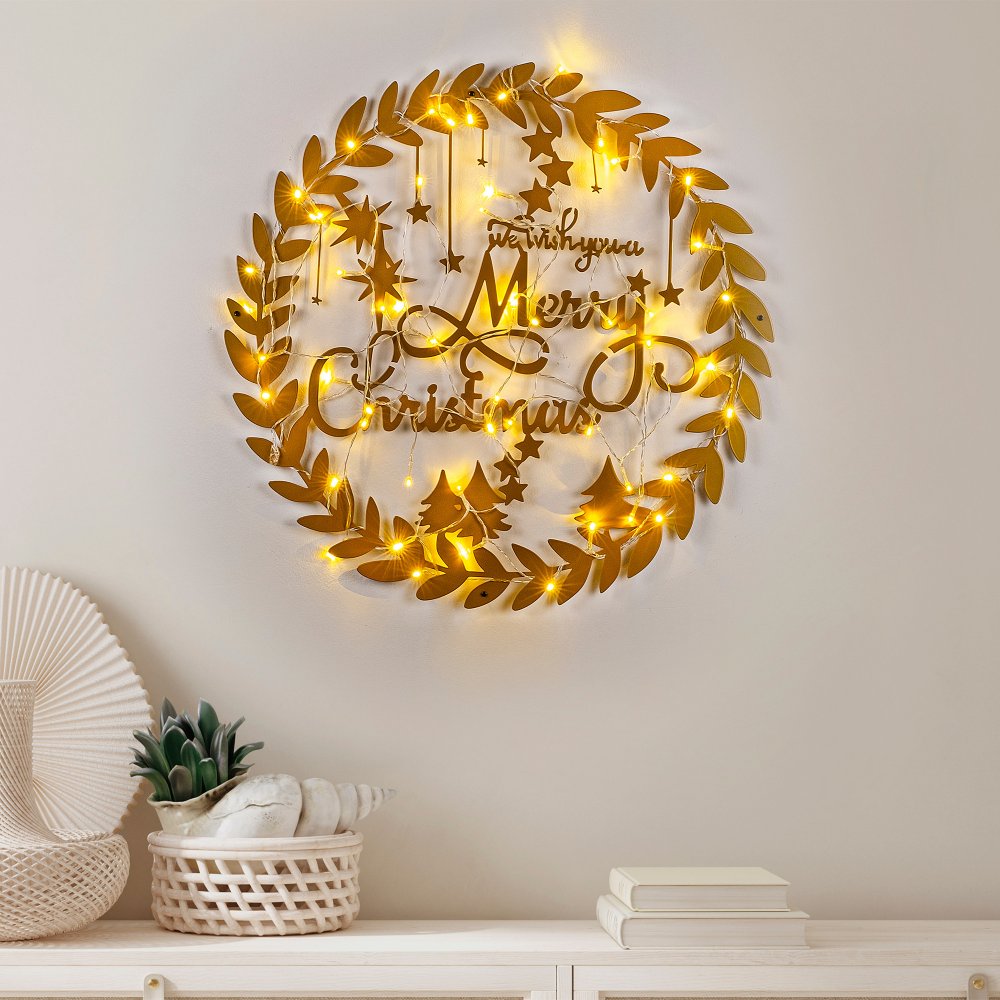 WALLXPERT Zidna dekoracija XMASGOLD 010