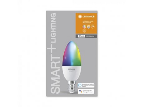 LEDVANCE Smart Wifi LED sijalica E14 5W RGB sveća O85570