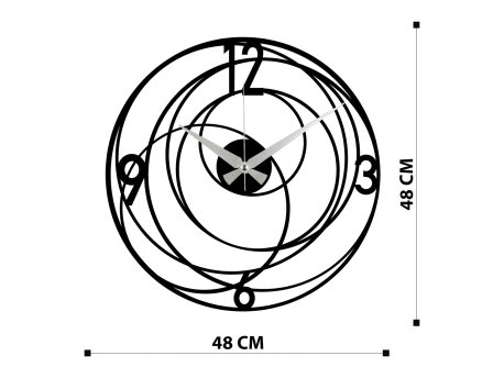 WALLXPERT Zidni sat Enzoclock S027