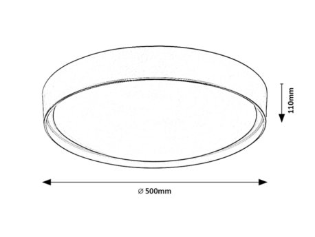 RABALUX Achilles 3146 LED plafonjera