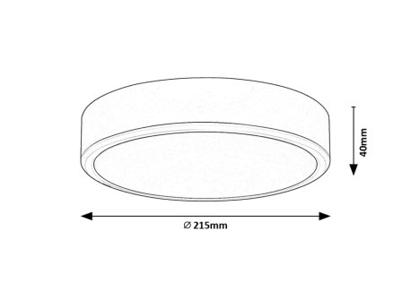 RABALUX Lauri 71246 LED plafonjera