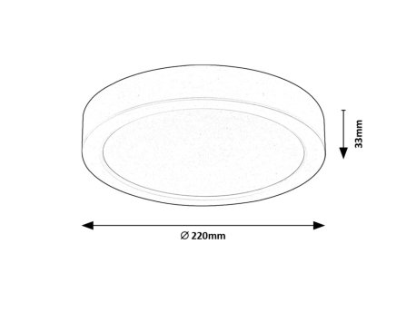 RABALUX Shaun2 71200 LED plafonjera