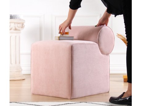 Atelier del Sofa Tabure Linburg Puf Pink