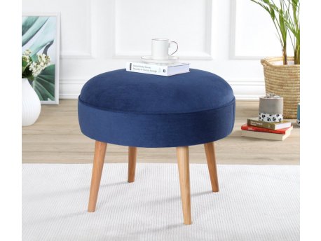 Atelier del Sofa Tabure Romley Dark Blue