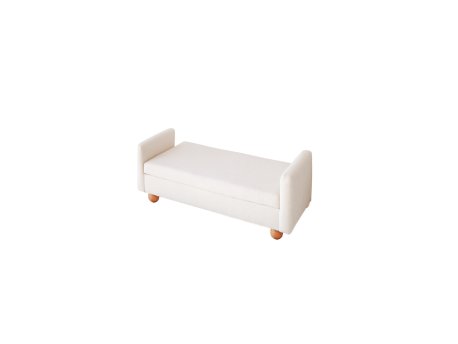 Atelier del Sofa Tabure Tedy Sandikli White