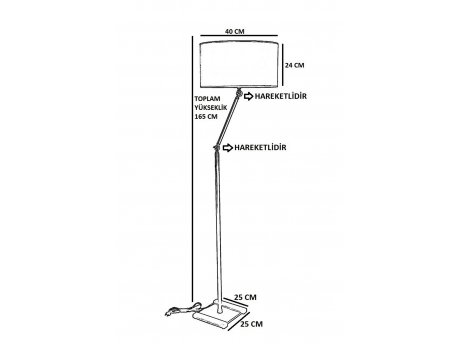 OPVIQ Podna lampa 8586 2