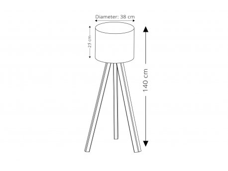 OPVIQ Podna lampa AYD 1808