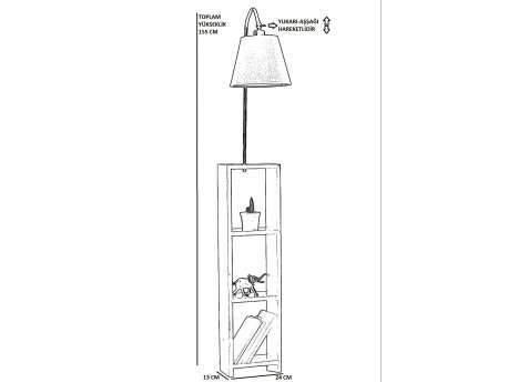 OPVIQ Podna lampa Stel 8744 5