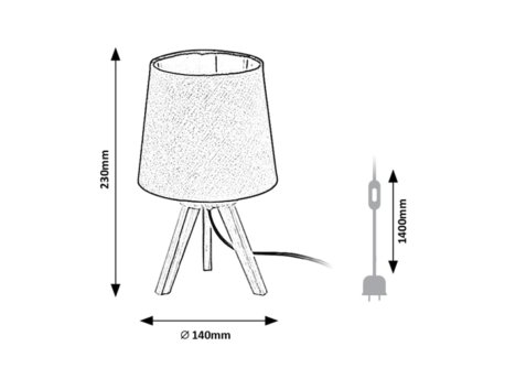 RABALUX Lychee 2069 stona lampa