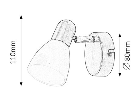 RABALUX Soma 6301 zidna lampa