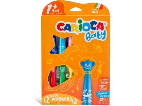 CARIOCA Flomaster marker Teddy - Baby 1/12 42816