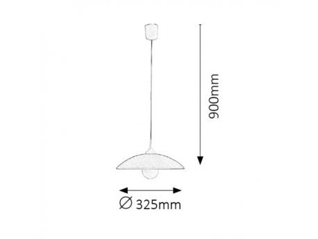 RABALUX Cupola Range 1408 E27 Visilica