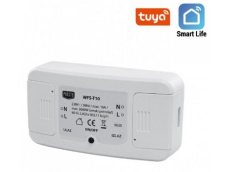 PROSTO Wi-Fi smart strujni prekidač WFS-T10 39623